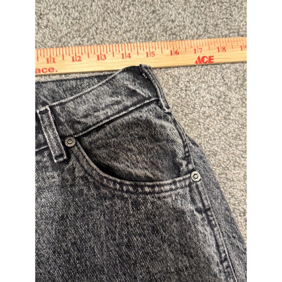 Lee Jeans Women's 14 Medium Gray‎ Denim Stone Wash Cotton Straight Leg 5-Pockets - Picture 5 of 12